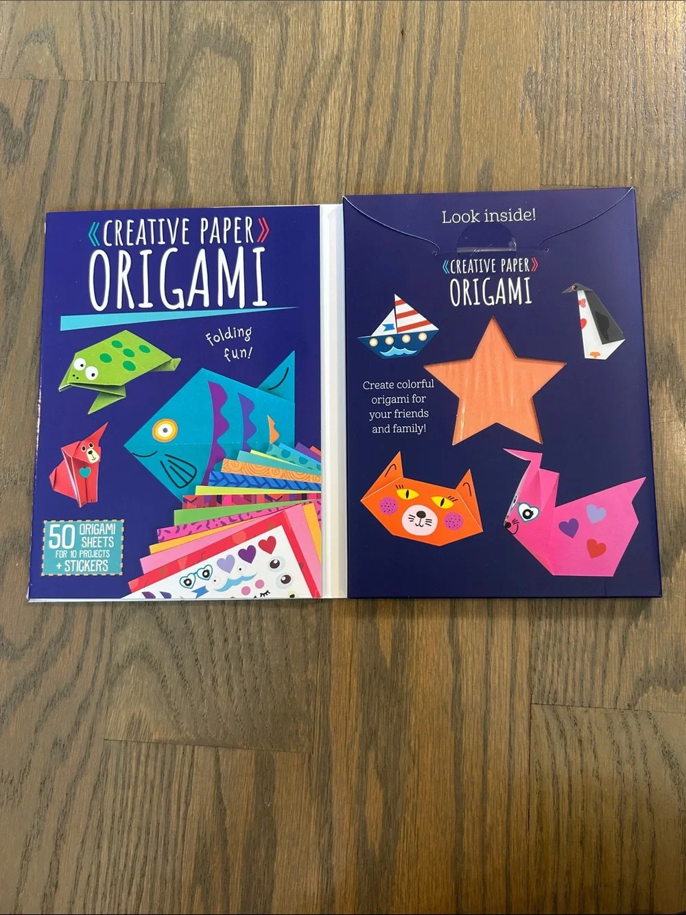 Origami Kit - Multicolor Folding Sheets for Kids